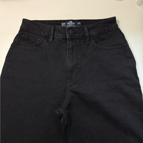 Hollister Denim - Hollister Black High-Waisted Dad Jeans